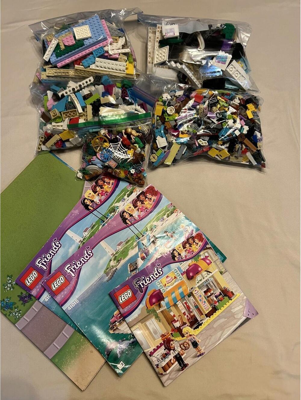 LEGO 10-11 Pounds Multiple Collection With Floor Map… Friends Collection